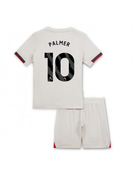 Chelsea Cole Palmer #10 Replika Borta Kläder Barn 2025-26 Kortärmad (+ byxor)
